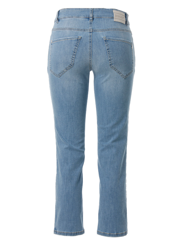 Power straight cr. stone blue - scraped 4823 46
